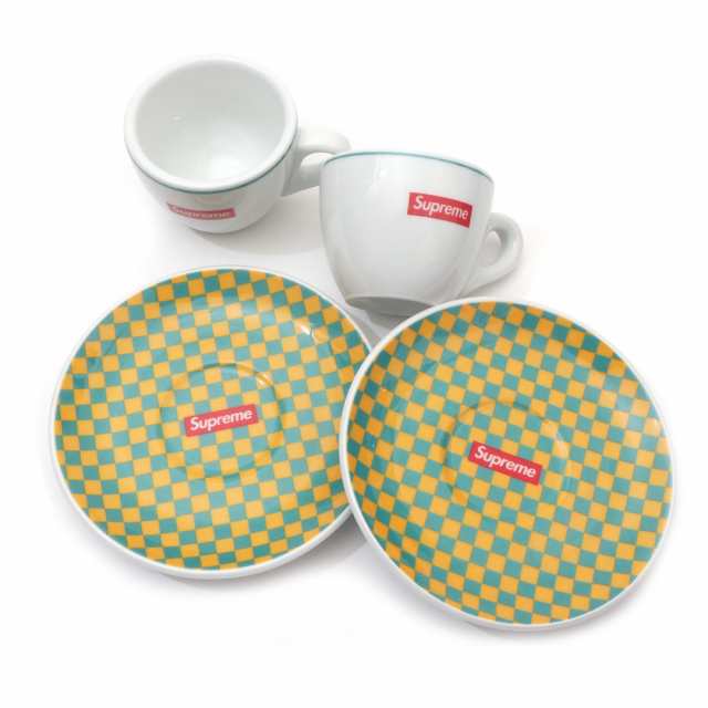 Supreme Ipa Porcellane Aosta Espresso Set (Set of 2) Black