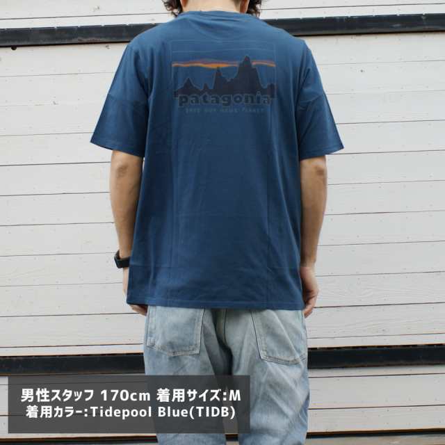 新品 パタゴニア Patagonia Ms 73 Skyline Organic Tee 73 ...