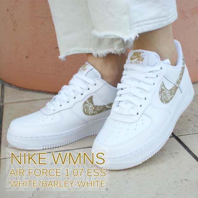 新品☆NIKE WMNS AIR FORCE 1 07 ESS SNKR - 靴