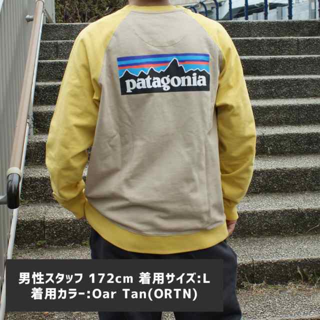 新品 パタゴニア Patagonia M's P-6 Logo Organic Crew Sweatshirt P-6