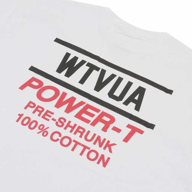 新品 ダブルタップス WTAPS POWER-T SS Tシャツ WHITE ホワイト 白 ...