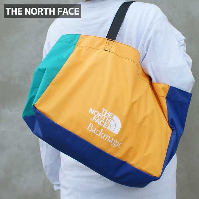 新品 ザ・ノースフェイス THE NORTH FACE Backmagic 店舗限定 BM LOOP Tote M トートバッグ  ZO(ジニアオレンジxジェイデングリーンxボル｜au PAY マーケット