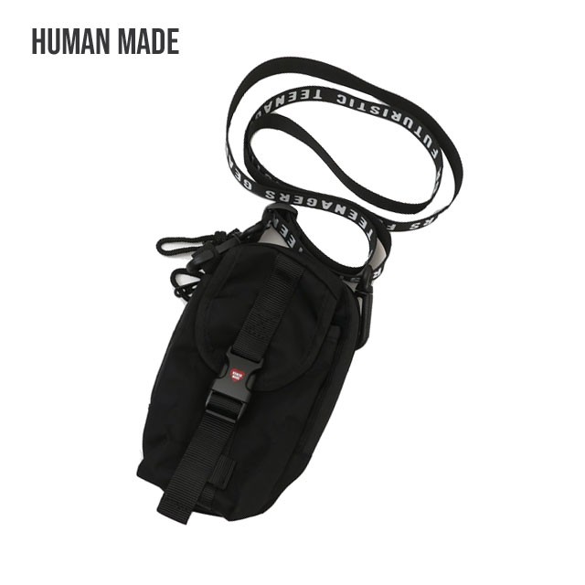 新品 ヒューマンメイド HUMAN MADE MILITARY POUCH #3 ポーチ ショルダーバッグ BLACK ブラック 黒 グッズ｜au  PAY マーケット