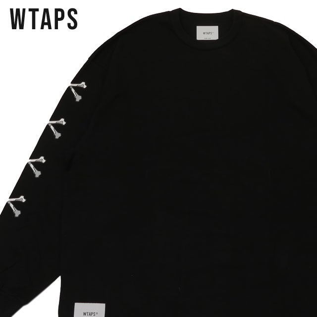 新品 ダブルタップス WTAPS LXLXW LS TEE 長袖Tシャツ BLACK ブラック