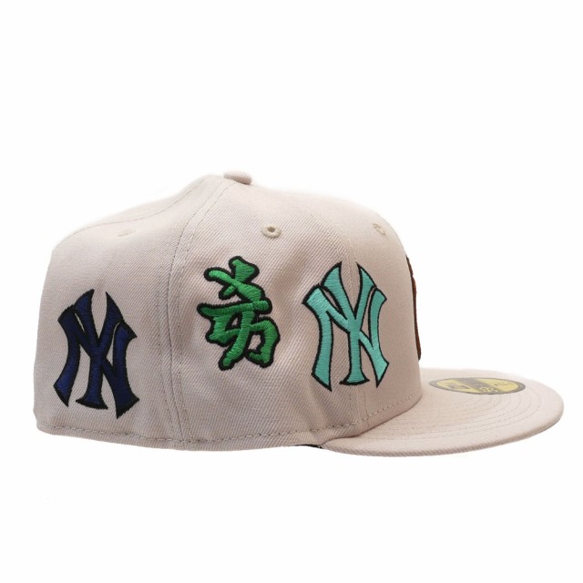 Supreme New York Yankees Kanji New Era Fitted Hat Tan