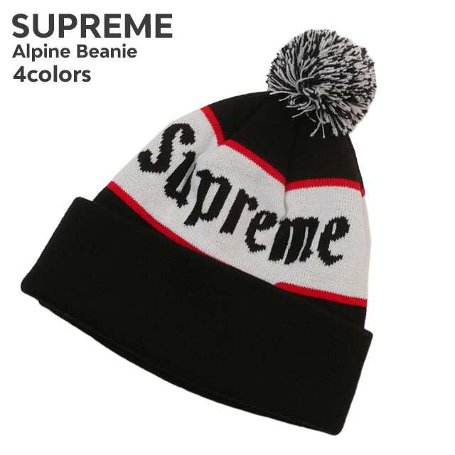 supreme 22AW 22FW Alpine Beanie ボンボンニット帽-