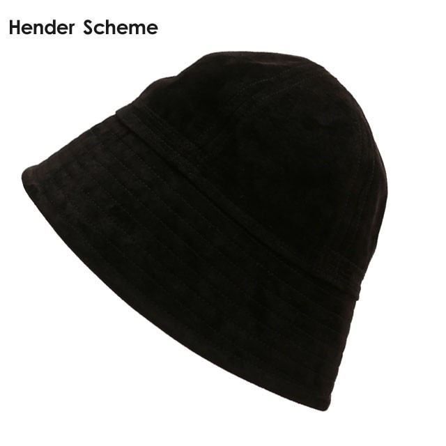 【数量限定特別価格】 新品 エンダースキーマ Hender Scheme Pig Bucket Hat バケットハット BLACK ブラック 黒 ヘッドウェア