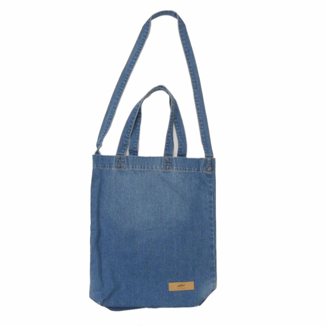 新品 ダブルティー WTW 2WAY DENIM TOTE デニム トートバッグ INDIGO