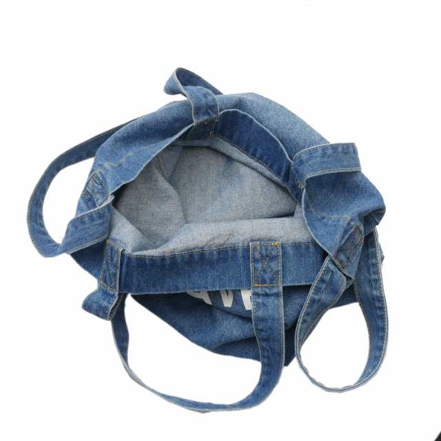 新品 ダブルティー WTW 2WAY DENIM TOTE デニム トートバッグ INDIGO