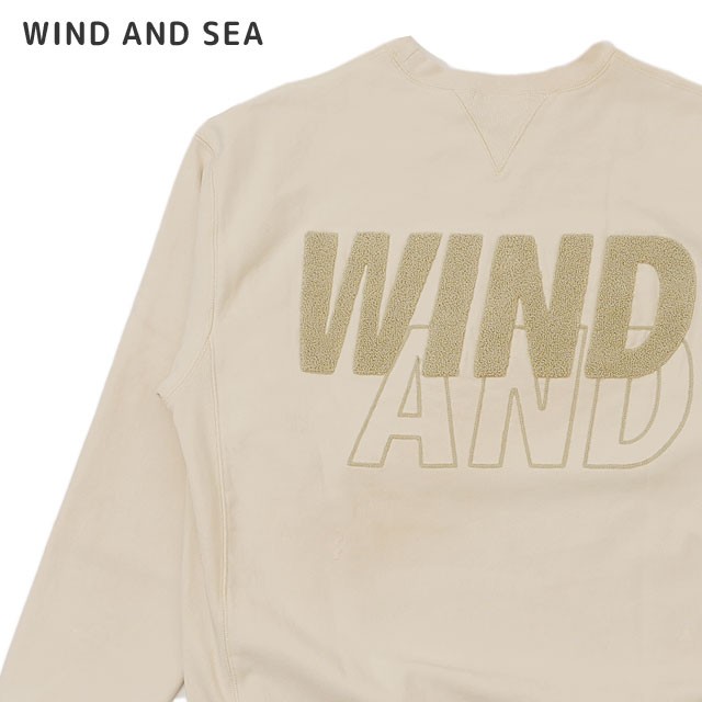 ○純正お得セール○ 【Lサイズ】WINDANDSEA SEA DAMAGED CREW NECK