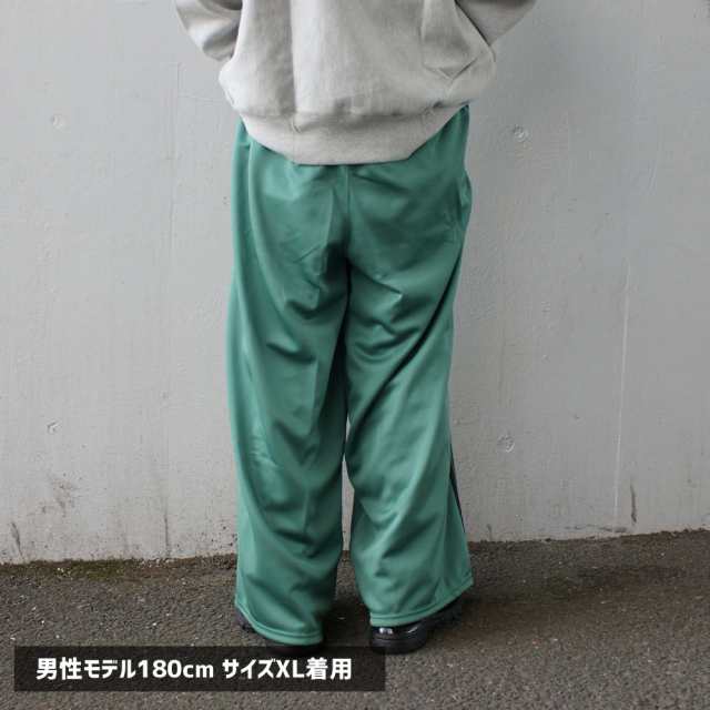 新品 ニードルズ NEEDLES H.D. Track Pant Poly Smooth ヒザデル トラックパンツ EMERALD エメラルド  パンツ｜au PAY マーケット