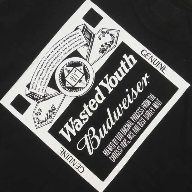 Humanmade Wasted Youth Budweiser S black