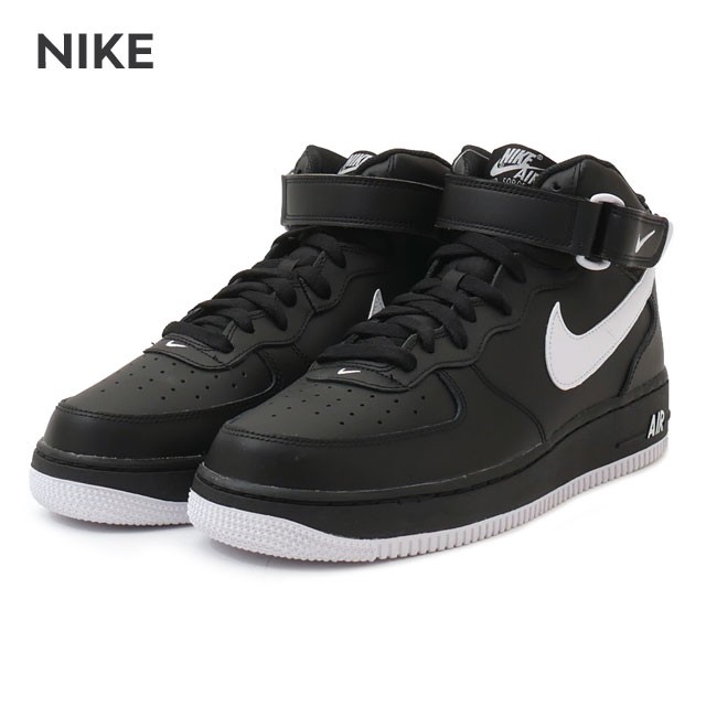 Air force 1 on sale black black white