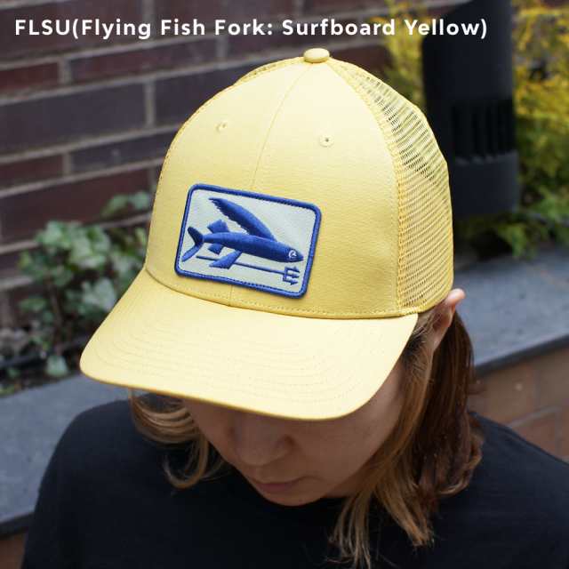 (2023新作)新品 パタゴニア Patagonia Flying Fish LoPro Trucker Hat フライング・フィッシュ ロープロ  トラッカー ハット 38362 アウト｜au PAY マーケット