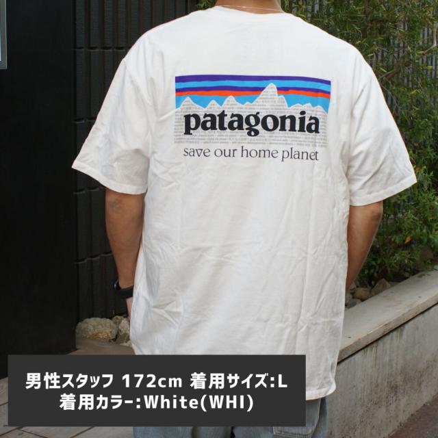 新品 パタゴニア Patagonia Ms P-6 Mission Organic Tee