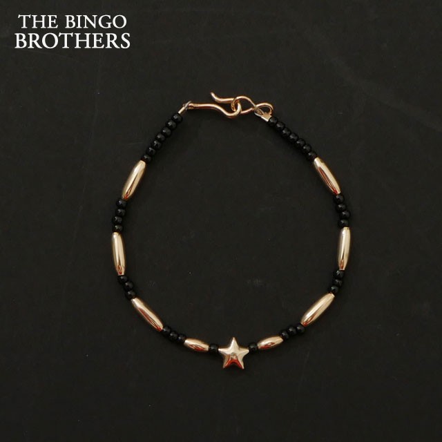 新品 ザ・ビンゴブラザーズ THE BINGO BROTHERS Star 14K GF Bracelet 14金GF ブレスレット BLACK ブラック 黒 グッズ