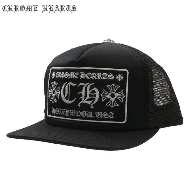 新作 新品 chromehearts クロムハーツ キャップ メッシュ ブラック