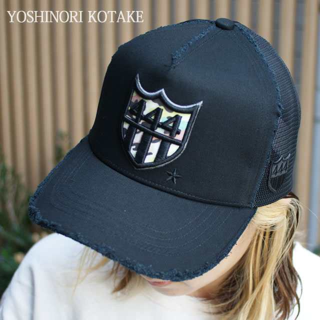 新品 ヨシノリコタケ YOSHINORI KOTAKE COLORFUL CAMO 444LOGO MESH