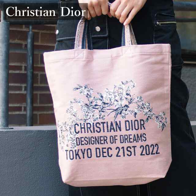 (2023新作)新品 クリスチャン・ディオール CHRISTIAN DIOR TOTE BAG 展覧会限定 トートバッグ PINK ピンク  グッズ｜au PAY マーケット