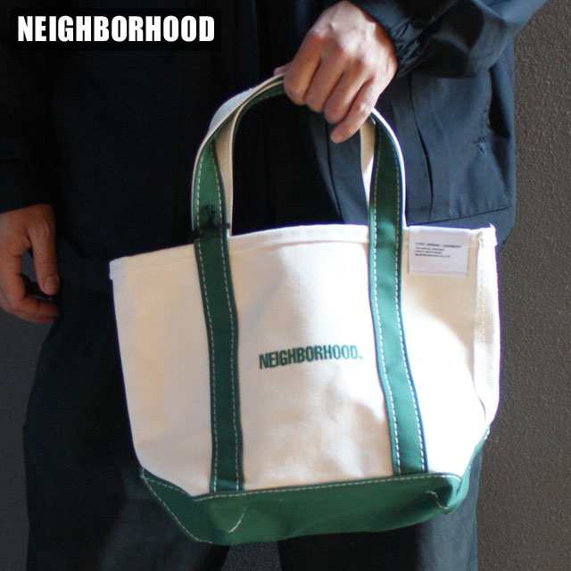 NH X L.L.BEAN . TOTE-S グリーン トートバッグ 白ｘ緑 | www.agesef.com