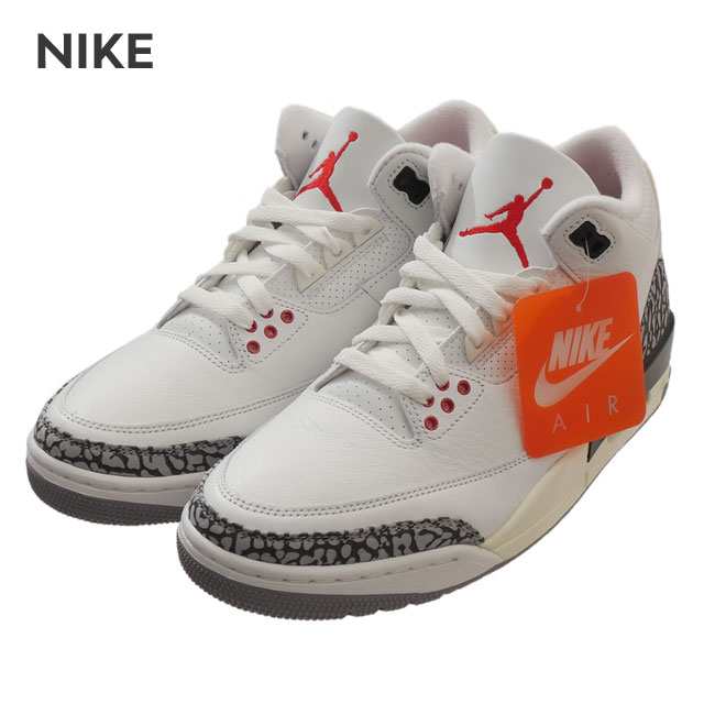 ナイキ NIKE AIR JORDAN 3 RETRO エアジョーダン3 SUMMIT WHITE/FIRE