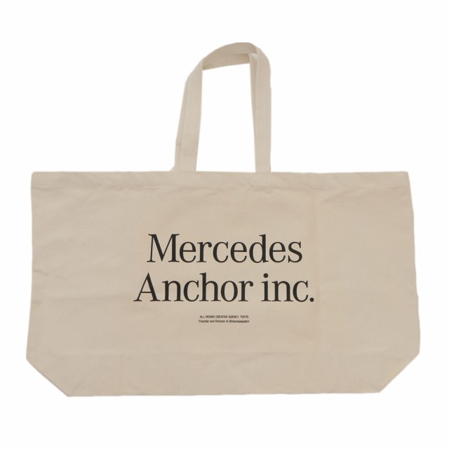 新品 Mercedes Anchor Inc Mesh Bag バッグ 黒 - トートバッグ