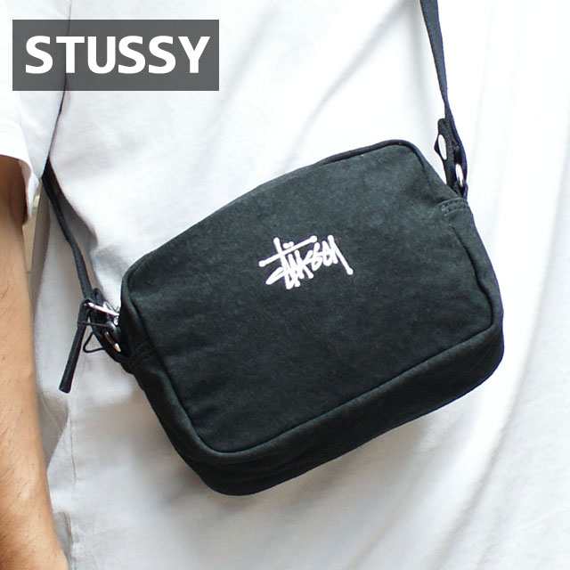 stussy CANVAS SIDE POUCH サコッシュ-