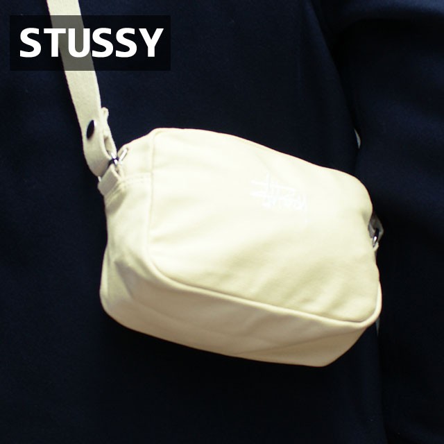 新品 ステューシー STUSSY CANVAS SIDE POUCH ショルダーバッグ サイド