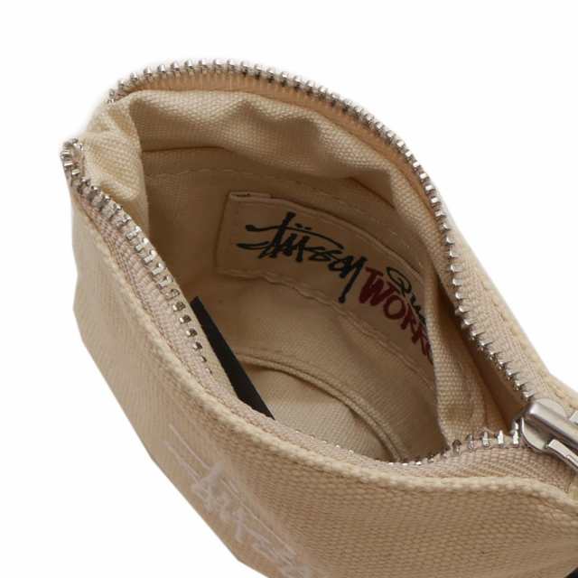 2023新作)新品 ステューシー STUSSY CANVAS COIN POUCH コイン