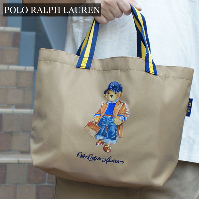 新品 ポロ ラルフローレン POLO RALPH LAUREN Shopping Tote トートバッグ BEIGE ベージュ グッズの通販は 7,916円