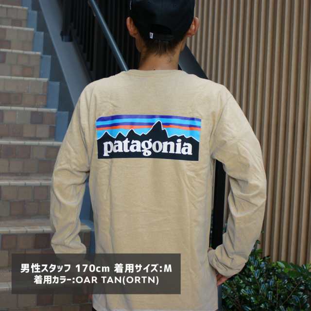 新品 パタゴニア Patagonia M's L/S P-6 Logo Responsibili Tee ロング ...