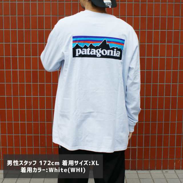 新品 パタゴニア Patagonia M's L/S P-6 Logo Responsibili Tee ロング ...