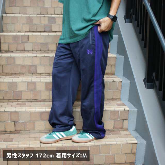 (2023新作)新品 ニードルズ NEEDLES 23AW Track Pant Poly Smooth トラック パンツ NAVY ネイビー  ニードルス ネペンテス パンツ｜au PAY マーケット