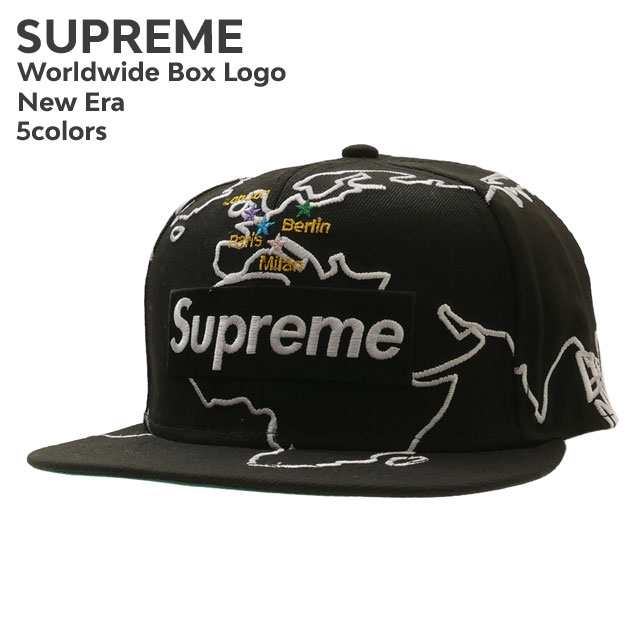 2023新作)新品 シュプリーム SUPREME 23AW Worldwide Box Logo New Era