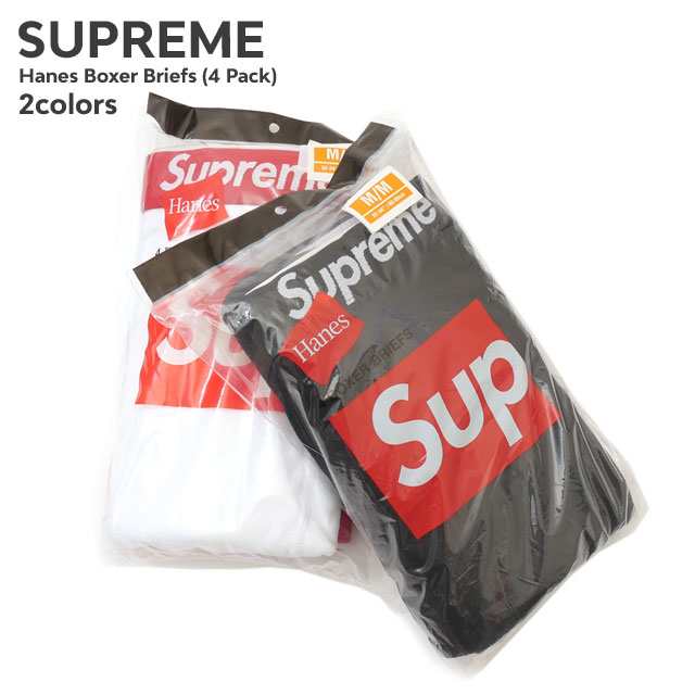 新品 シュプリーム SUPREME x ヘインズ Hanes Boxer Briefs (4