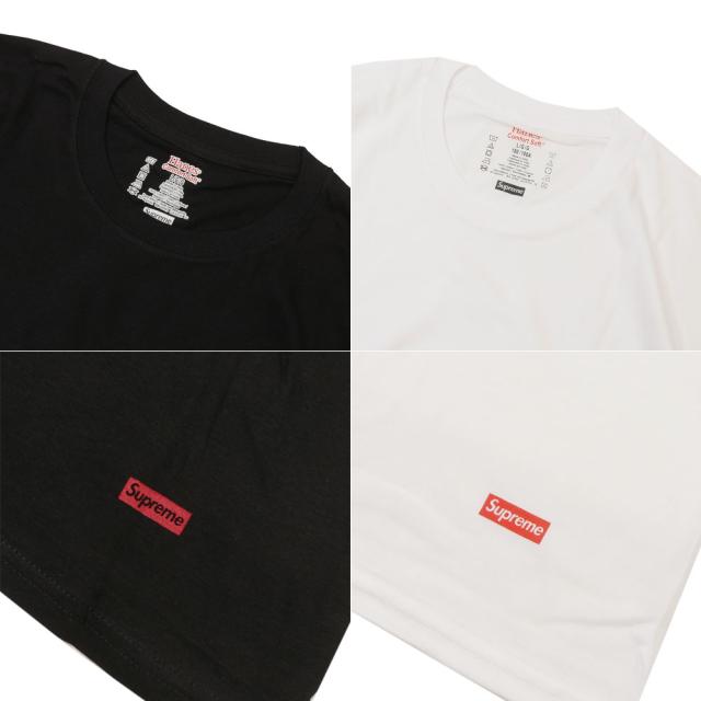 新品 シュプリーム SUPREME x ヘインズ Hanes Tagless Tees(3 Pack) T 