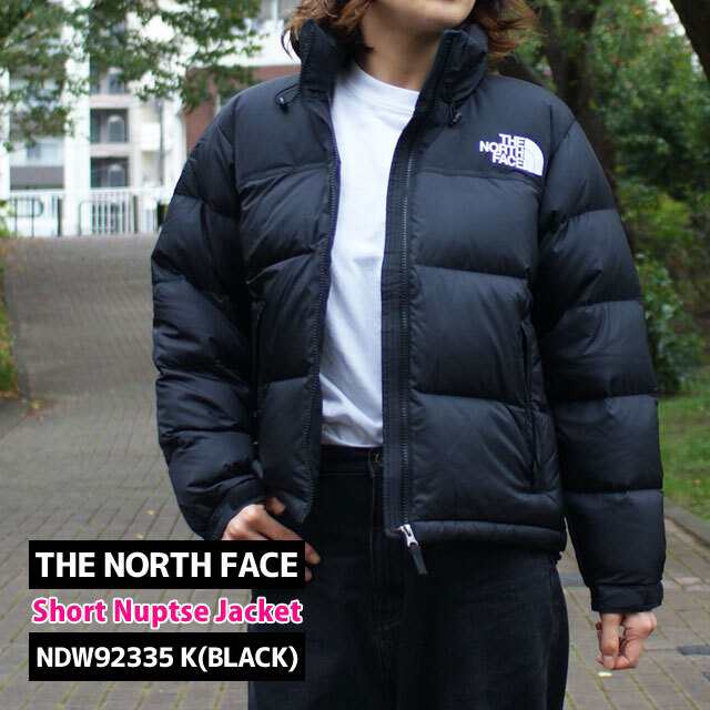 新品 ザ・ノースフェイス THE NORTH FACE Short Nuptse Jacket ショート ヌプシ ダウン ジャケット K(BLACK) ブラック NDW92232 NDW92335