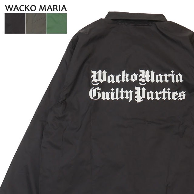(2023新作)新品 ワコマリア WACKO MARIA COACH JACKET コーチジャケット 23FWE-WMO-BL01 OUTERのサムネイル