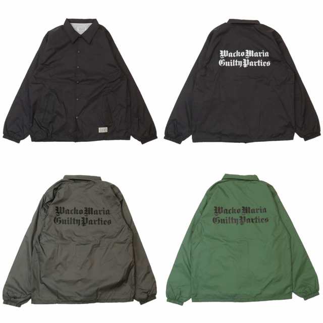 2023新作)新品 ワコマリア WACKO MARIA COACH JACKET コーチジャケット