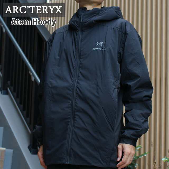 ARC' TERYX Atom hoody W's black XS色は黒でサイズはXSです