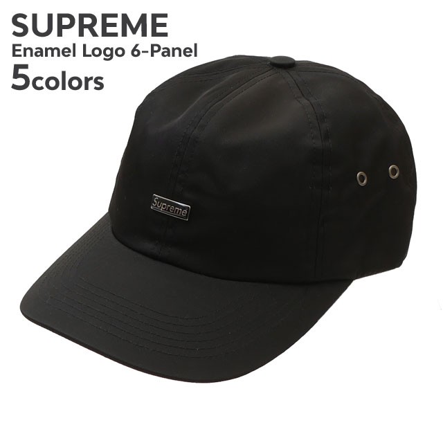 2023新作)新品 シュプリーム SUPREME 23AW Enamel Logo 6-Panel