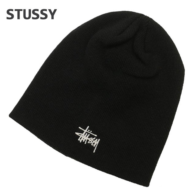 新品 ステューシー STUSSY BASIC SKULLCAP BEANIE ビーニー ニット ...