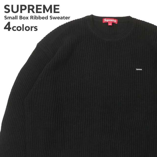 23aw Supreme Small Box Ribbed Sweater