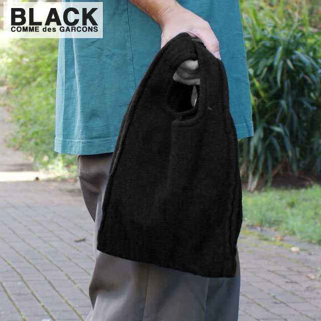 (2023新作)新品 ブラック コムデギャルソン BLACK COMME des GARCONS WOOL TOTE BAG M ウール トートバッグ  グッズ｜au PAY マーケット