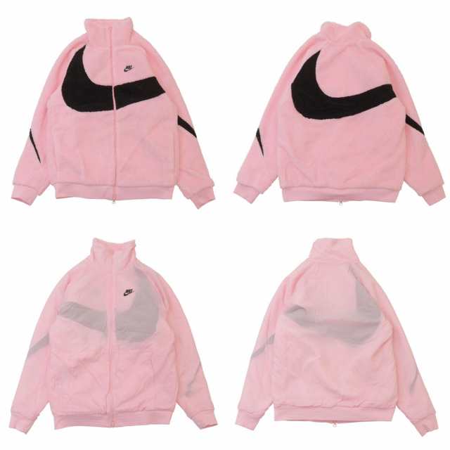 nike big swoosh boa jacket ピンクジャケット/アウター