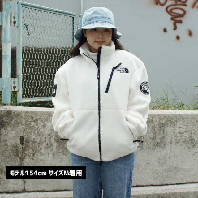 THE NORTH FACE ザノースフェイス WHITE LABEL RIMO FLEECE JACKET フルジップアップ リモフリースジャケット ベージュ NJ4FL50K50センチ袖丈