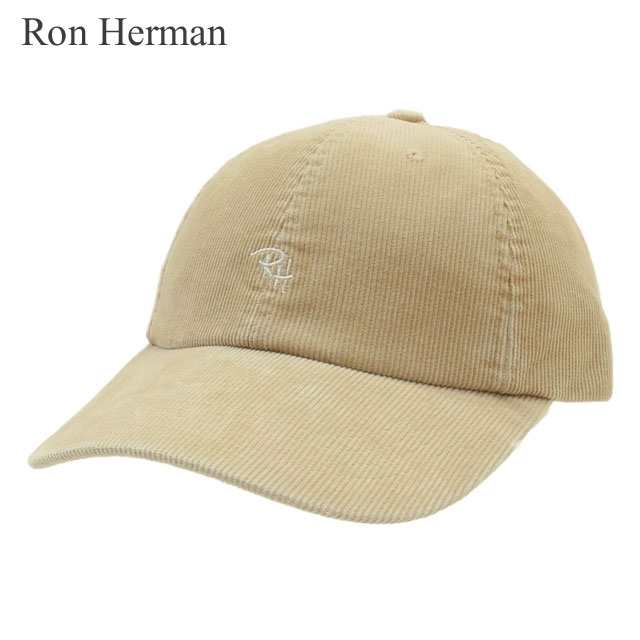 ロンハーマン RHロゴ ベースボールキャップ ベージュ - 帽子
