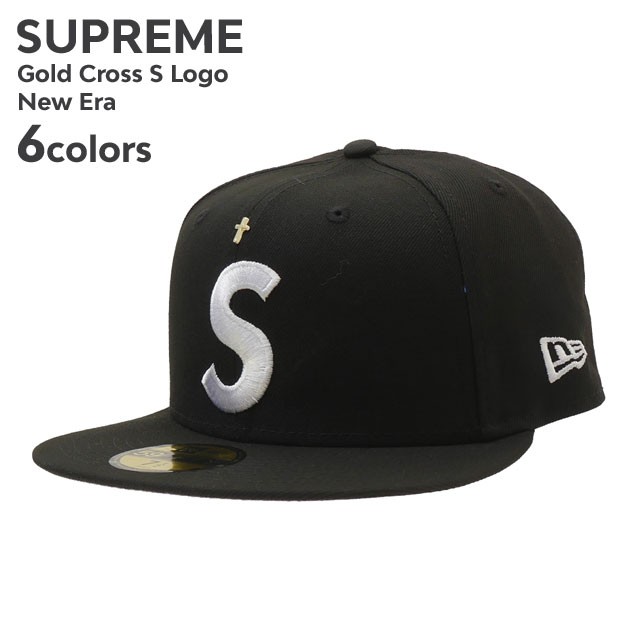 2024新作)新品 シュプリーム SUPREME 24SS Gold Cross S Logo New Era 