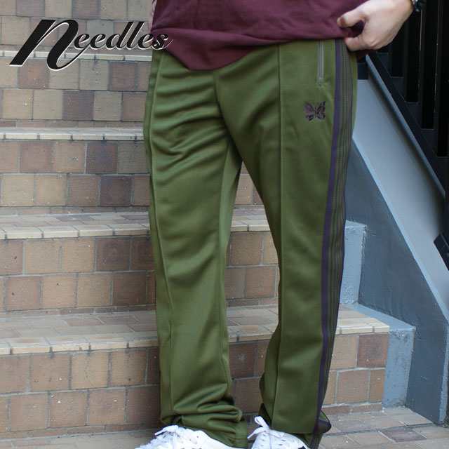 Needles - Needles 21aw ナロー トラックパンツ ダークグリーン