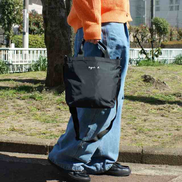 新品 アニエスベー アンファン agnes b. ENFANT SAC ロゴ